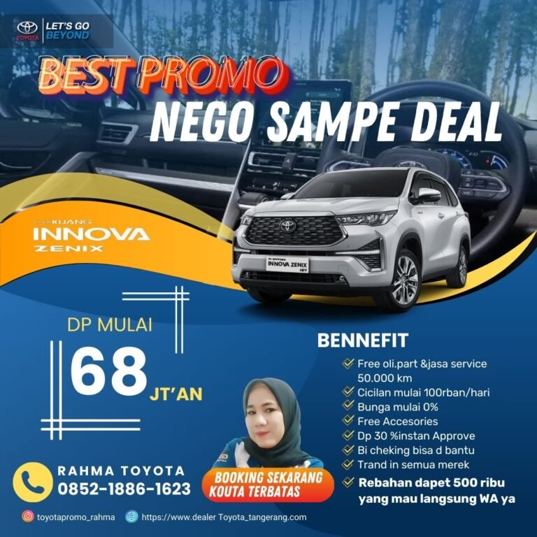 Banner Promo Innova Zenix