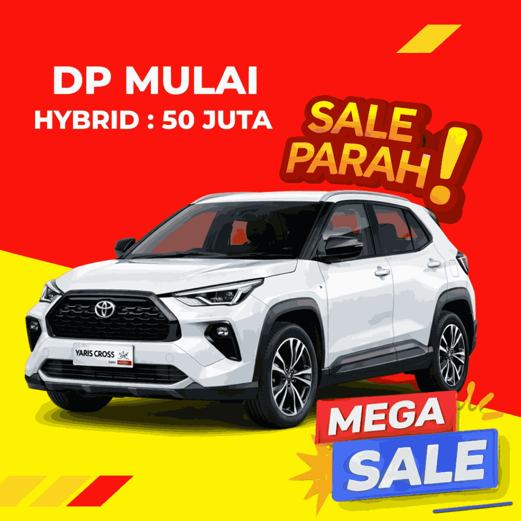 dealer toyota tangerang selatan - toyota tangerang selatan - harga yaris cross - kredit yaris cross - toyota ciputat